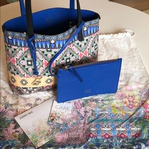 NWT Johnny Was Mini Printed Tippi Tote